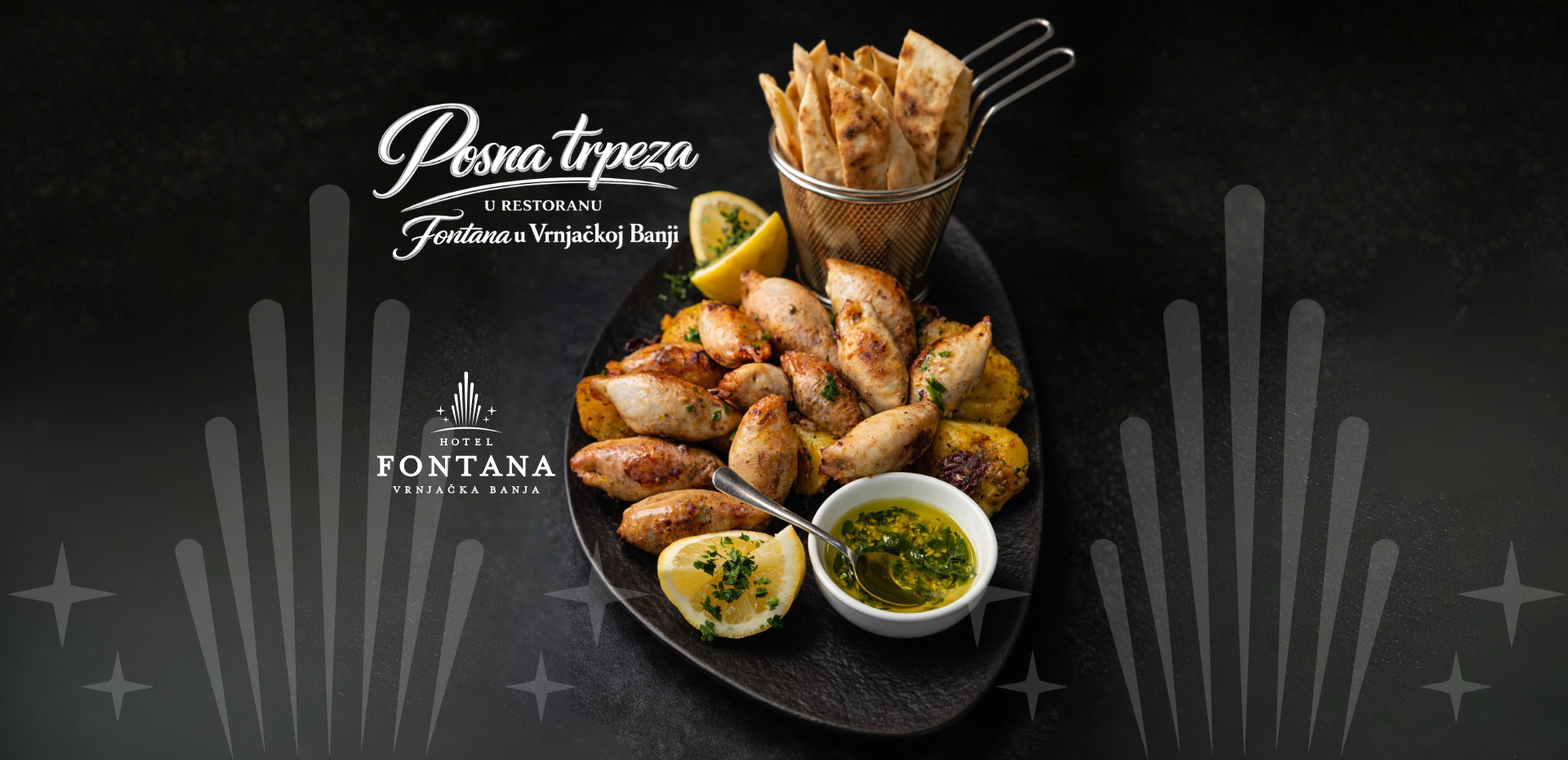 Iz kuhinje Hotela Fontana – Posna trpeza u restoranu Fontana u Vrnjačkoj Banji